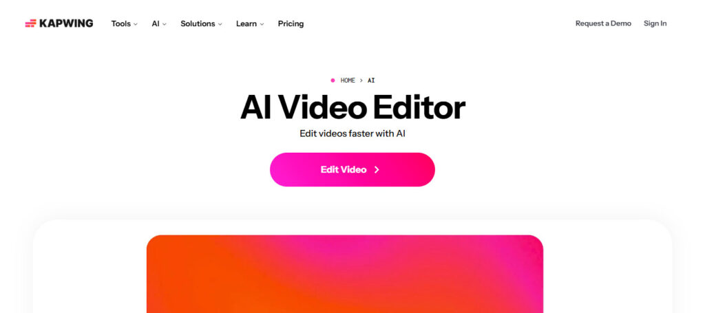 Kapwing AI Studio