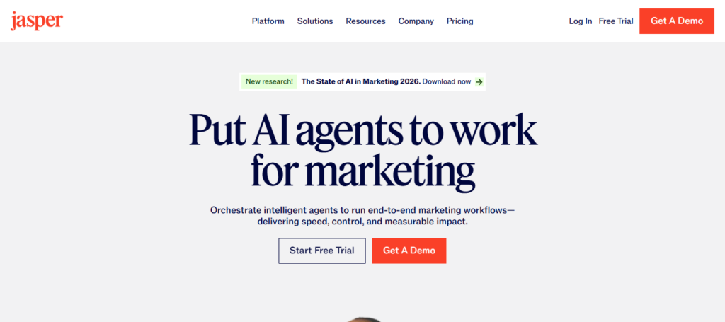 Best AI Tools for E-commerce Store Owners to Use in 2026 2 Jasper AI