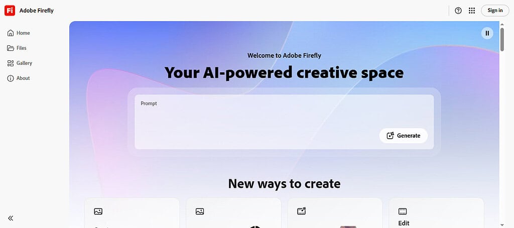 Adobe Firefly