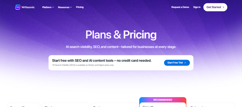 Writesonic Premium