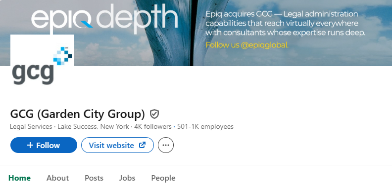 Garden City Group (GCG)