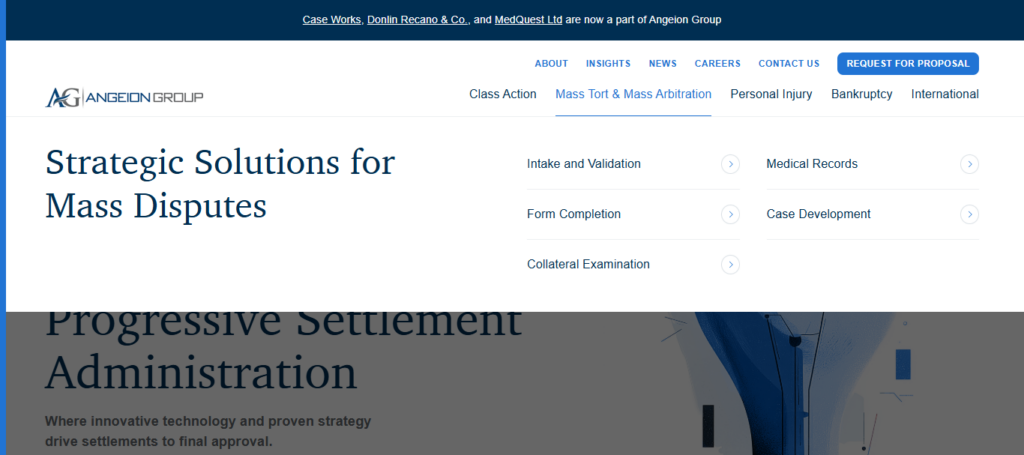 Angeion Group