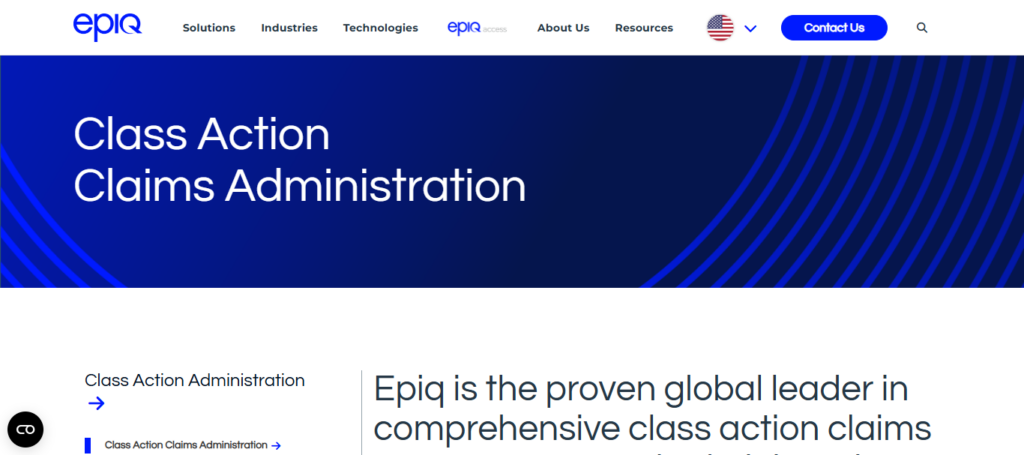 Epiq Settlement Management
