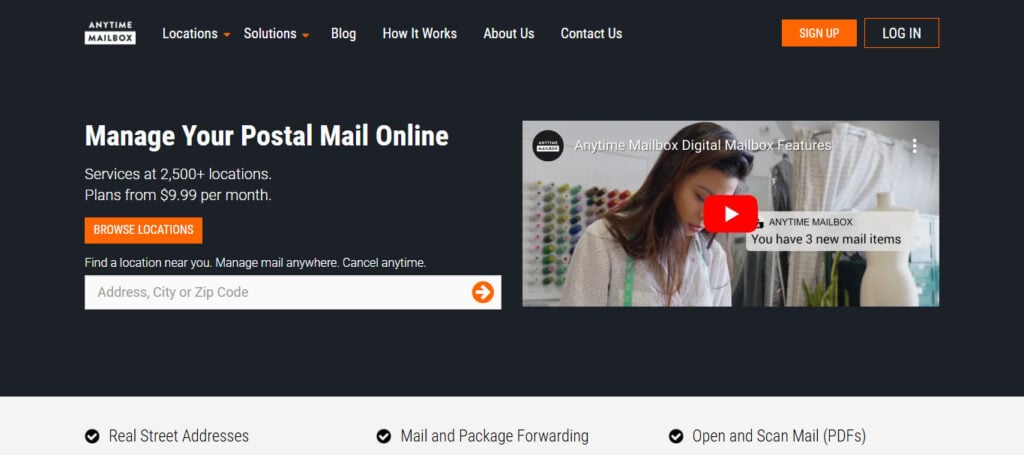 Anytime Mailbox