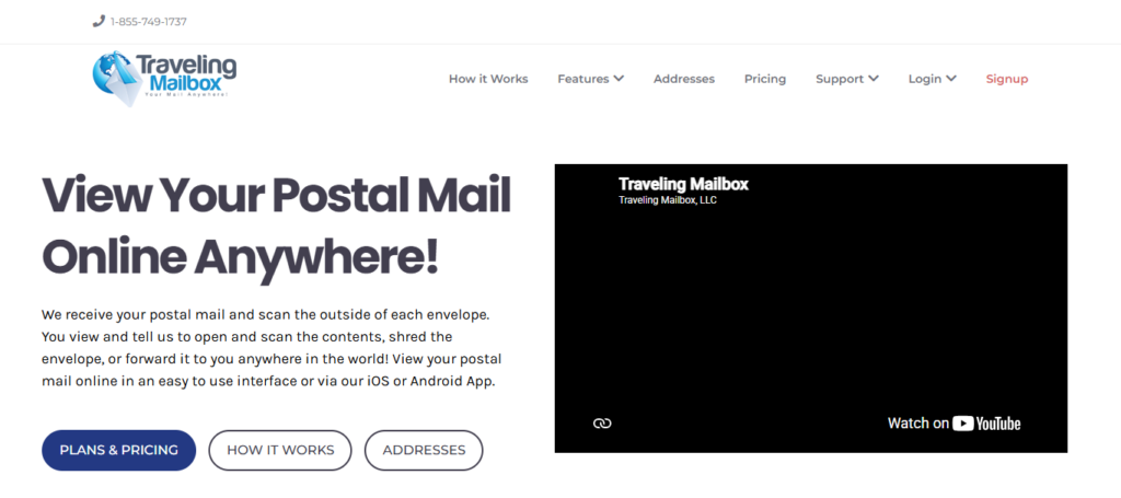 Traveling Mailbox