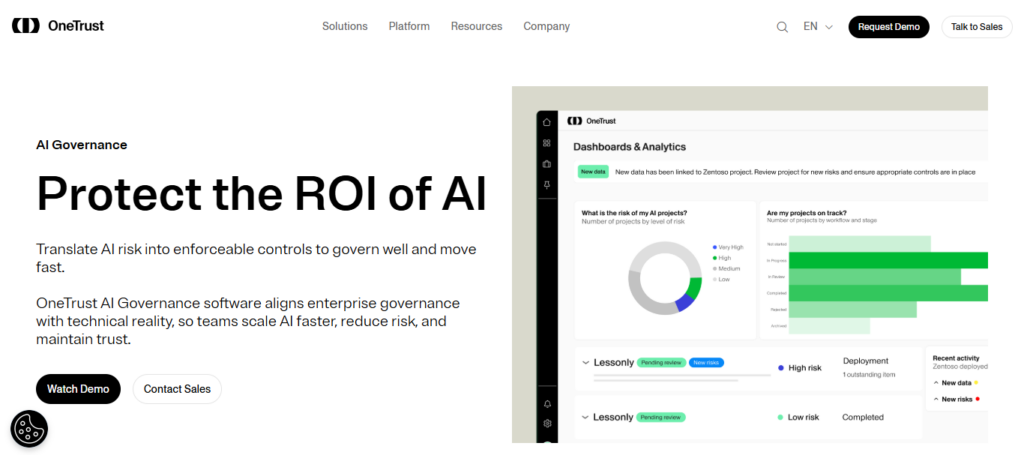 OneTrust AI Governance