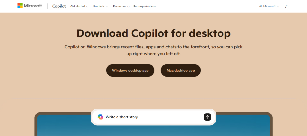 Microsoft Copilot for Windows