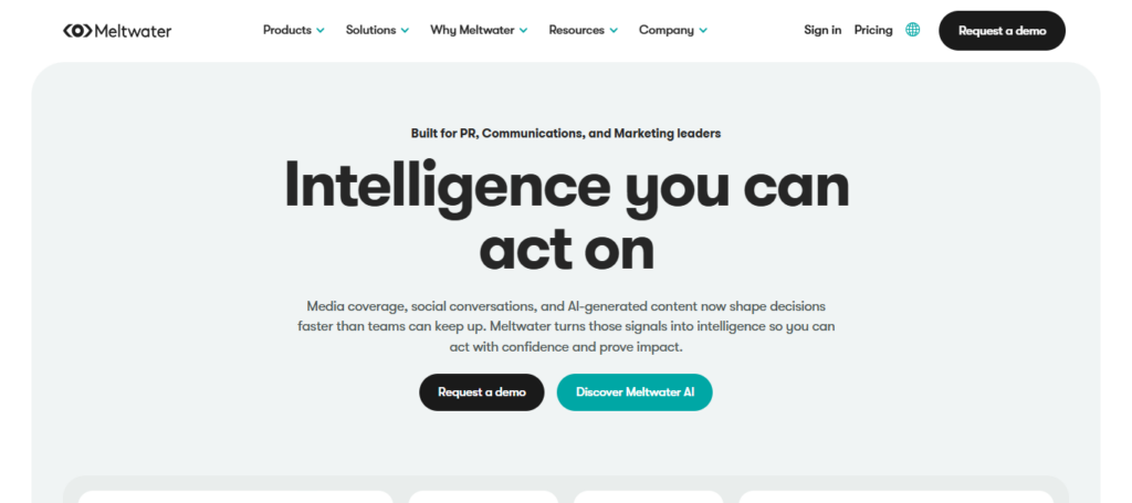 Meltwater Radarly AI