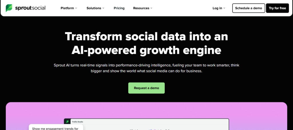Sprout Social AI Agent