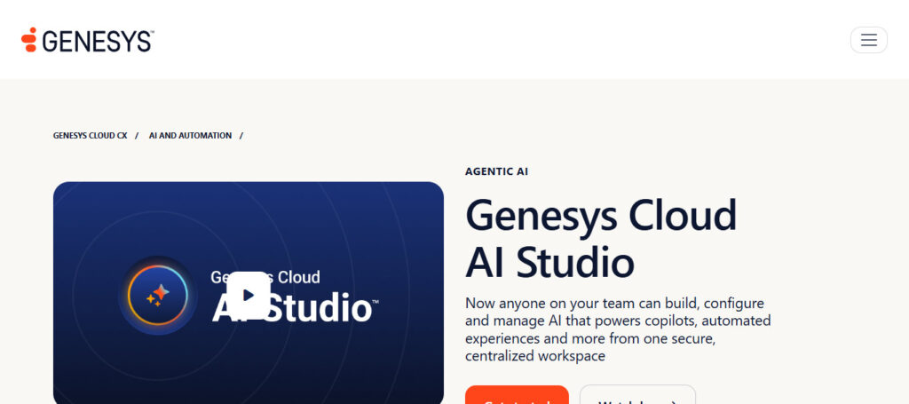 Genesys AI Agent