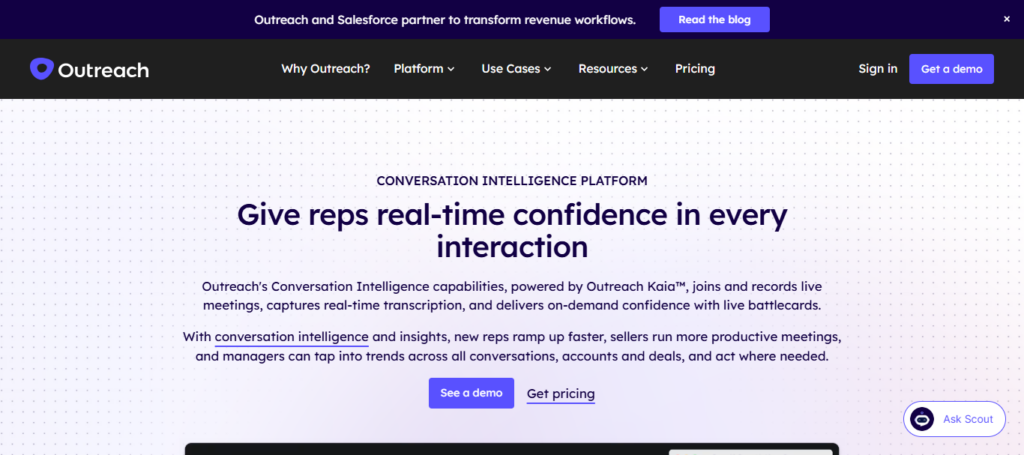 Outreach Kaia AI