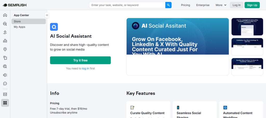 SEMRush AI Assistant