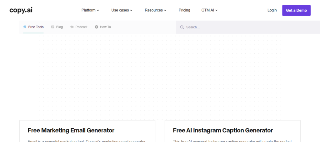 Copy.ai SEO Writer