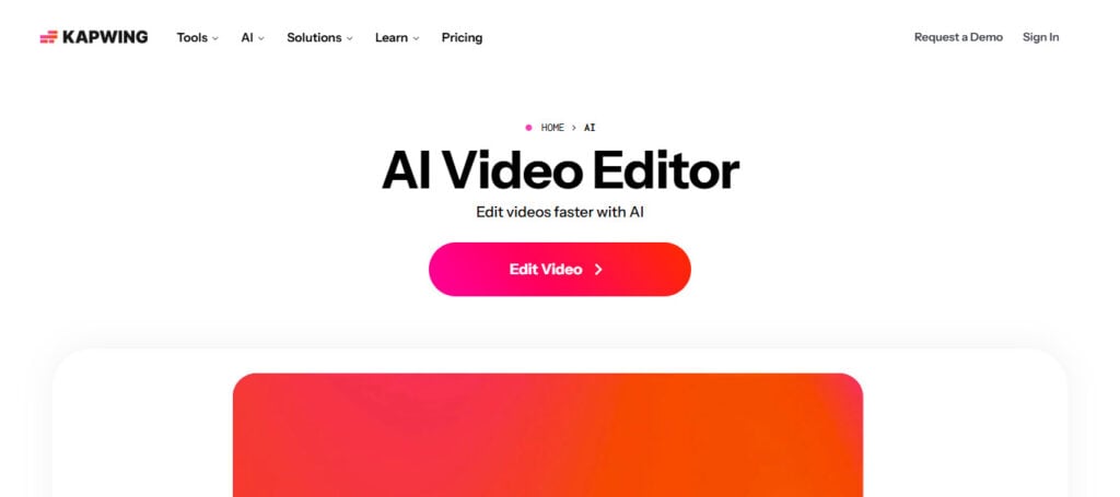 Kapwing AI Studio