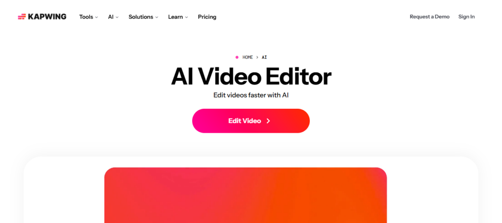 Kapwing AI Studio