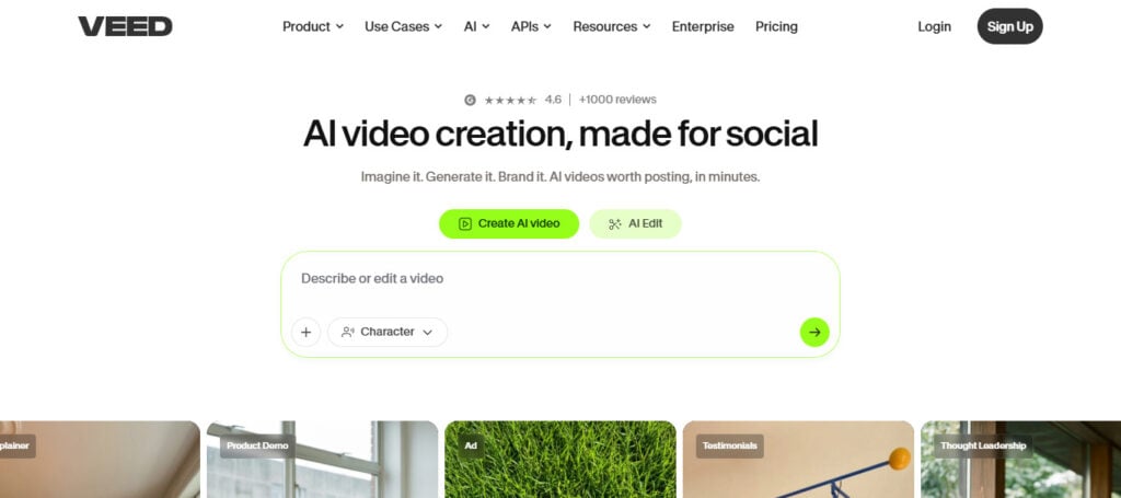Veed.io AI Editor