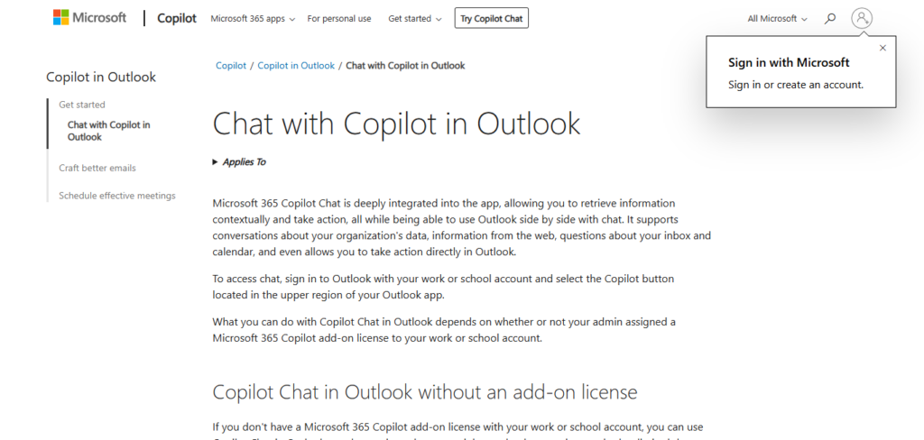 Copilot in Outlook