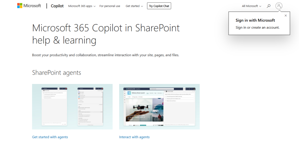 Copilot in SharePoint