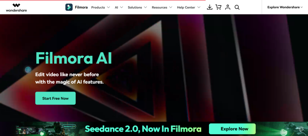 Filmora AI Editor
