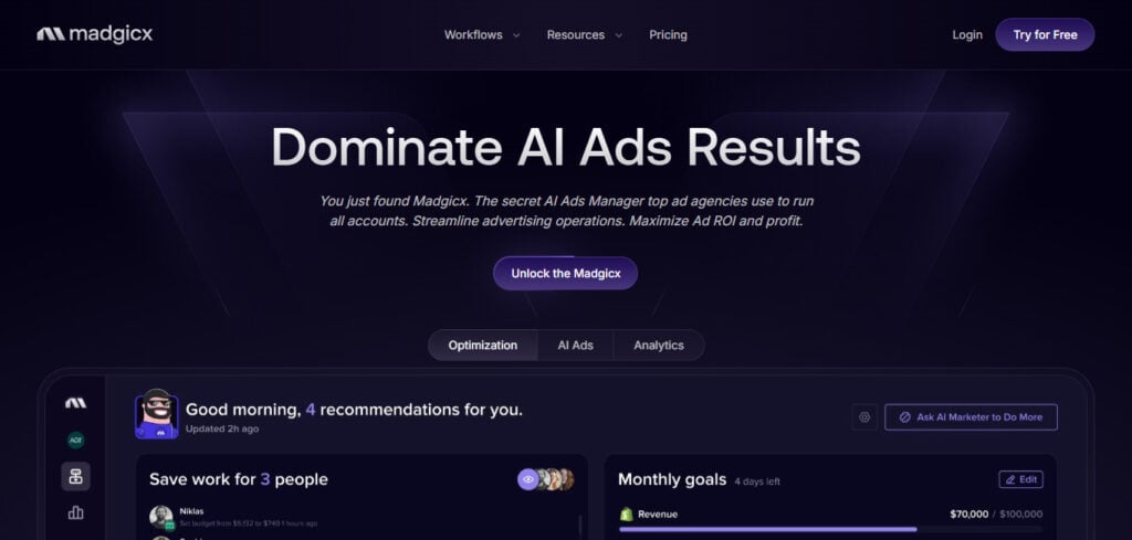 Madgicx Browser Agent