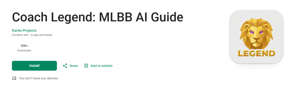 Mobile Legends AI Coach