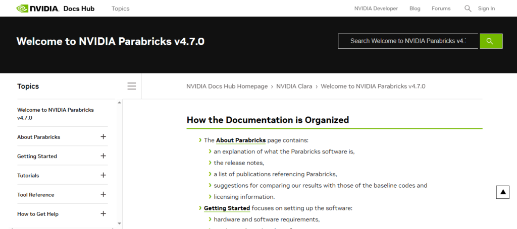 NVIDIA Clara Parabricks