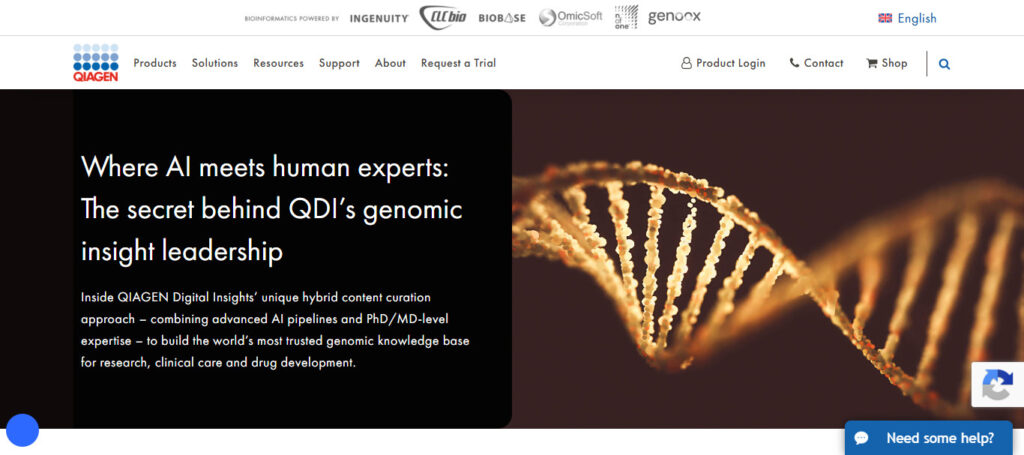 QIAGEN CLC Genomics AI