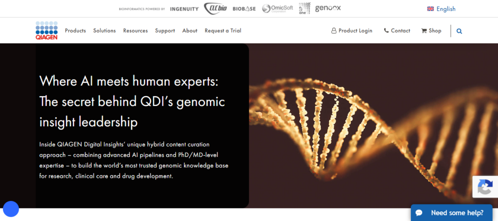 QIAGEN CLC Genomics AI