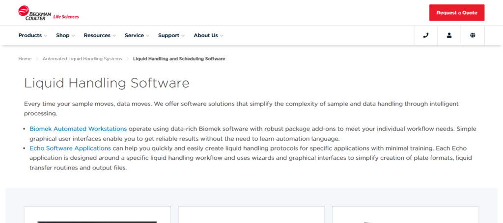 Beckman Coulter Biomek AI Software