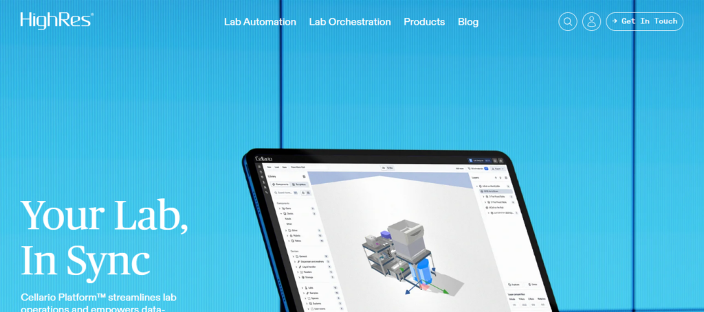 HighRes Biosolutions Cellario 