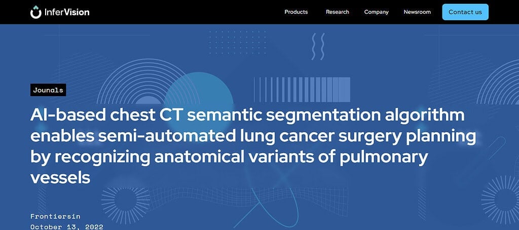 Infervision AI Segmentation