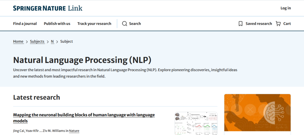  Springer Nature NLP Engine