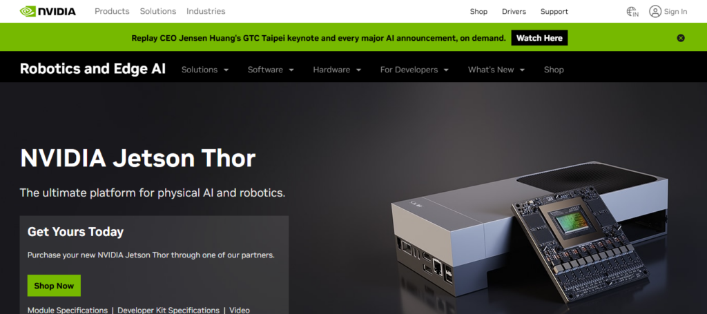 NVIDIA Jetson Thor