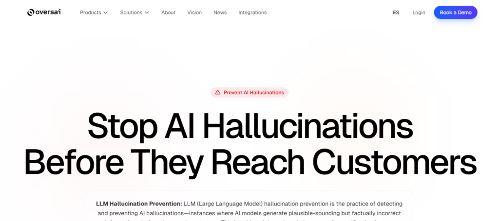 Verta Hallucination Monitor