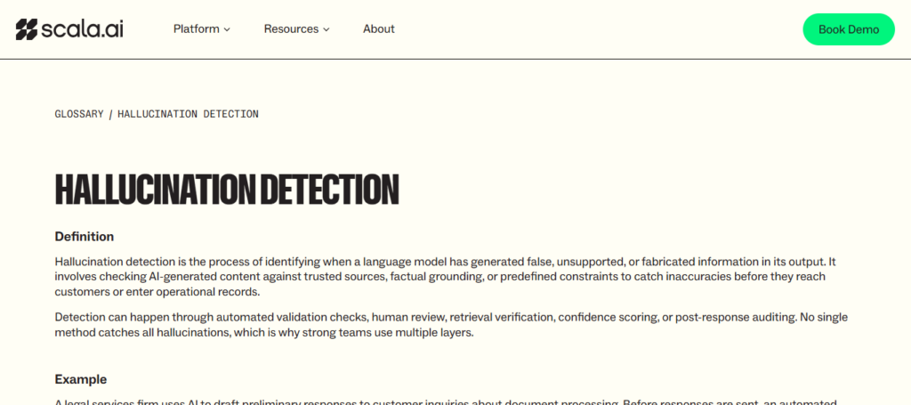 Scale AI Hallucination Detector
