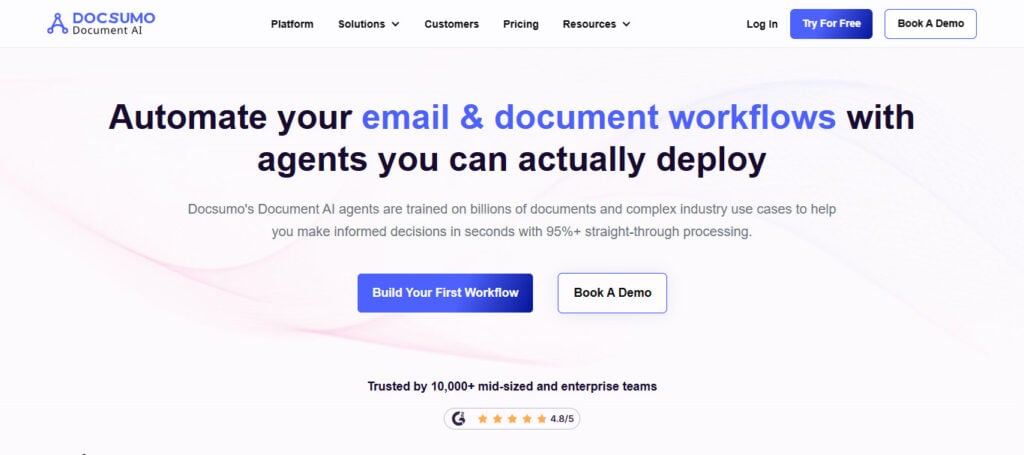 Docsumo AI OCR