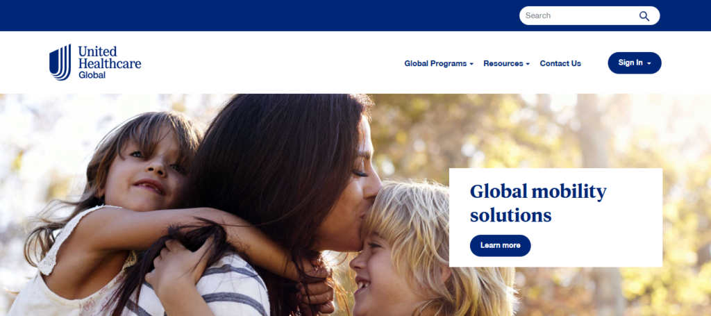 UnitedHealthcare Global Executive Plan