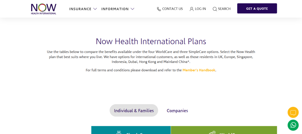  Now Health International Executive Plan