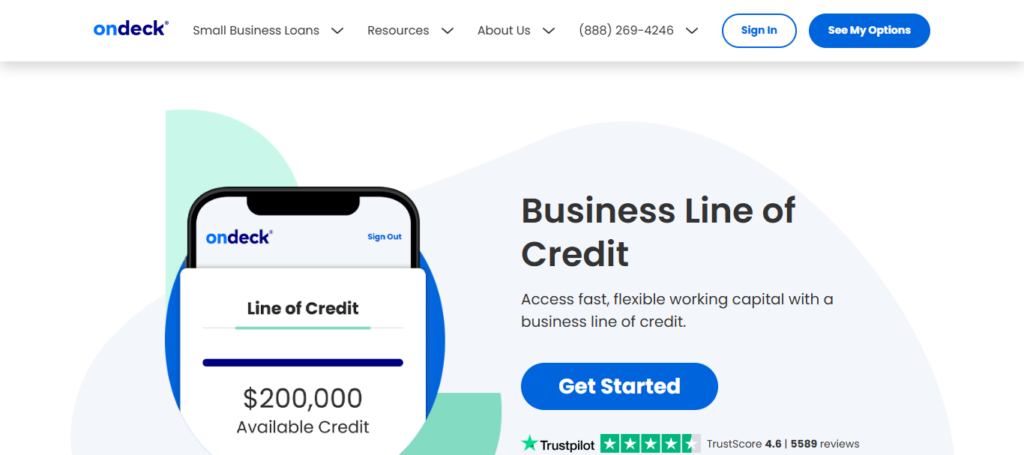 OnDeck Business Line of Credit