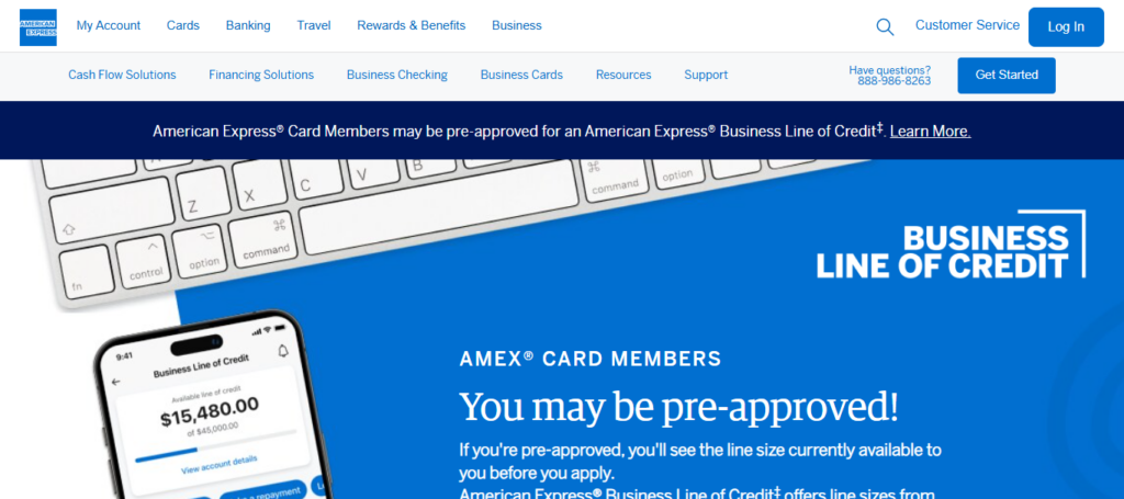 Kabbage (American Express Business Line of Credit)