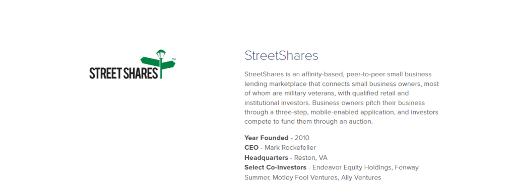 . StreetShares LOC