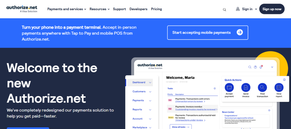 Authorize.Net (Visa)
