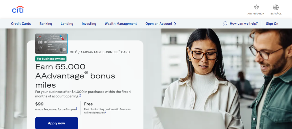  CitiBusiness AAdvantage Platinum