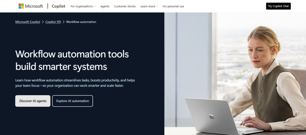 Microsoft Copilot for Workflows