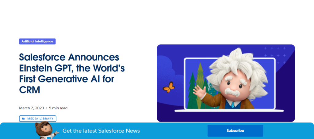 Salesforce Einstein GPT Agents