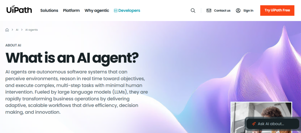 UiPath AI Agents