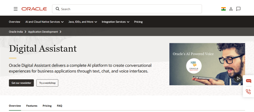 Oracle Digital Assistant Agents