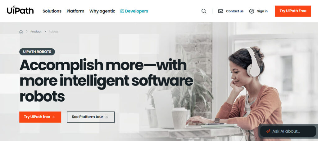 UiPath Intent Bots
