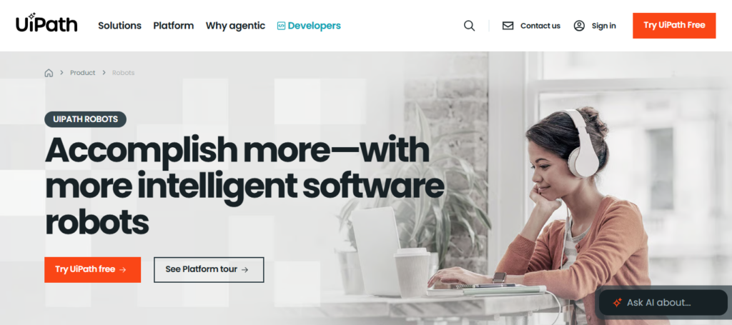 UiPath Intent Bots