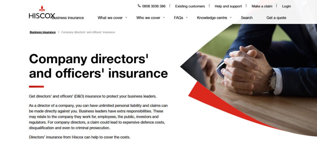 Hiscox D&O Insurance